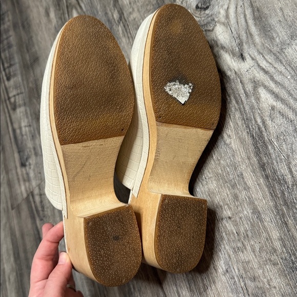 Rachel Comey Bone Croc Print Leather Clogs Size 11 - Picture 6 of 8